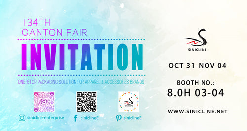 Discover Innovative Apparel & Accessories Packaging Solutions at SINICLINE: Your Invitation to the 134th Canton Fair!