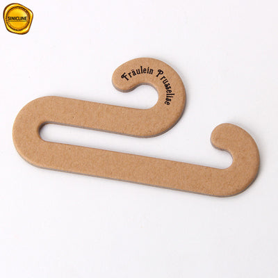 Sustainable Personalized Cardboard Hangers OEM Kids' Sock Hanger Hooks