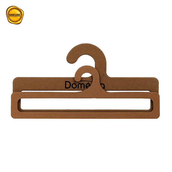 Eco-Friendly Kraft Paper Cardboard Hanger For Scarf