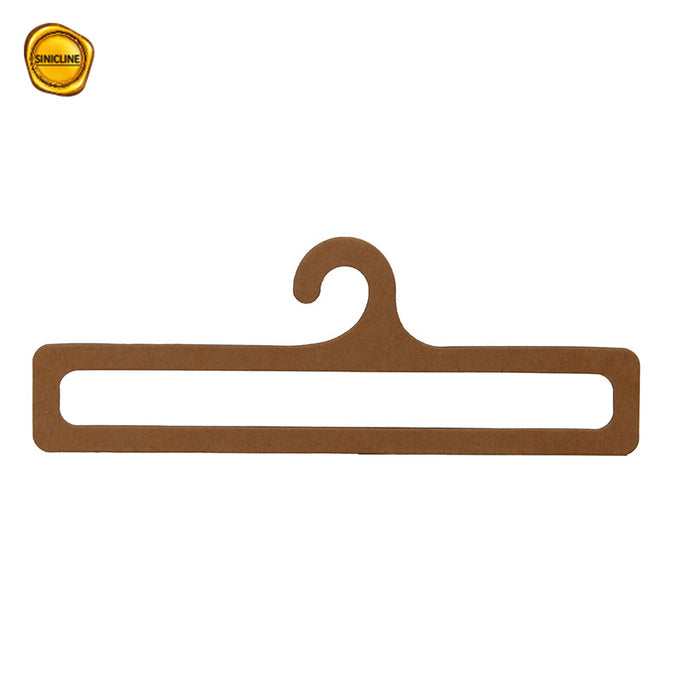 Eco-Friendly Kraft Paper Cardboard Hanger For Scarf