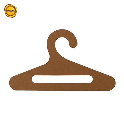 Custom Printing Kraft Paper Cardboard Hangers For Pet Clothing