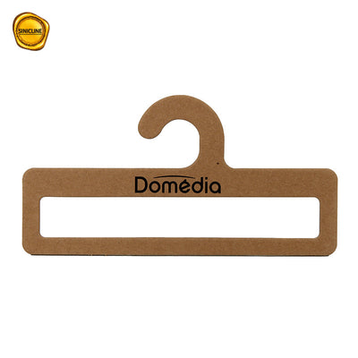 Eco-Friendly Printing Kraft Paper Cardboard Hanger For Scarf