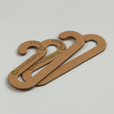 Ecofriendly Sustainable Paper Cardboard Sock Hanger Custom Logo