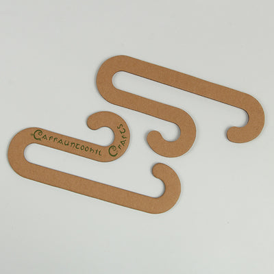 Ecofriendly Sustainable Paper Cardboard Sock Hanger Custom Logo