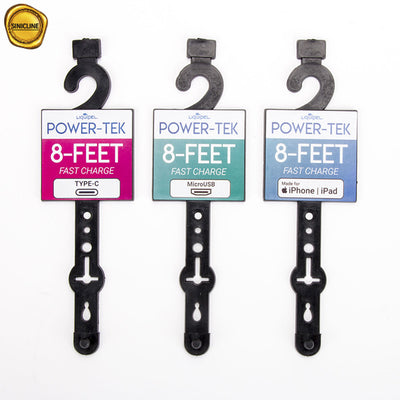 OEM Non Slip 2mm Thick Plastic Belt Hooks For Display