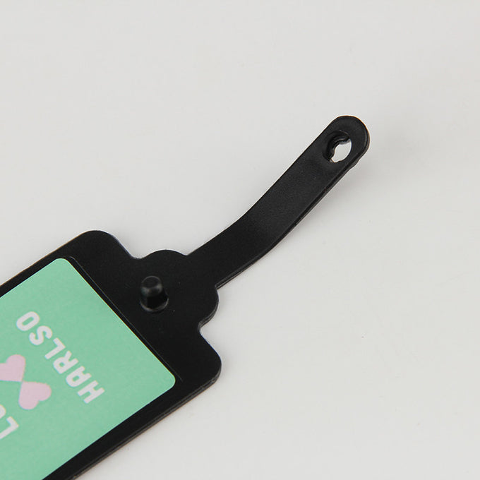 Casual Black Plastic Belt Hangers Custom Printed For Dog Collars