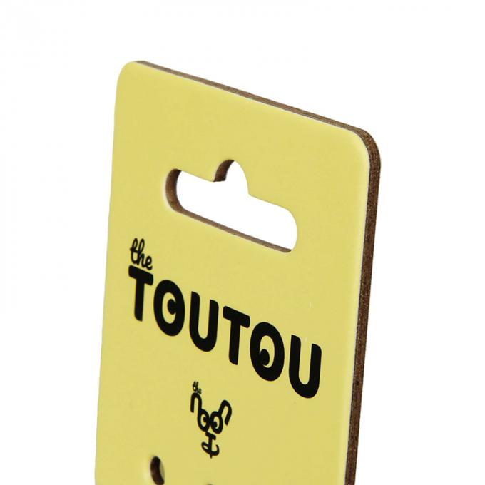 Custom Logo Printing Hard Cardboard Paper Hanger For Pet Accessories