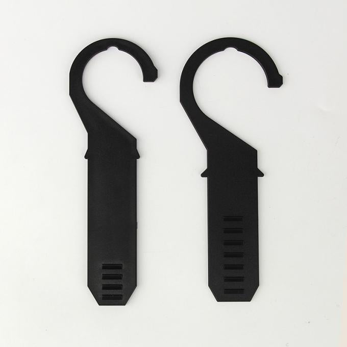 PP Custom Black Plastic Belt Display Hook Hanger For Retail Use