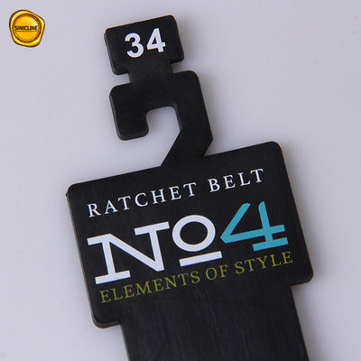 40mmx140mm PP Plastic Belt Display Hooks For Shops