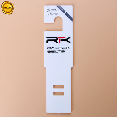 Customized Unfold White Shop Display Hooks 40mm*153mm