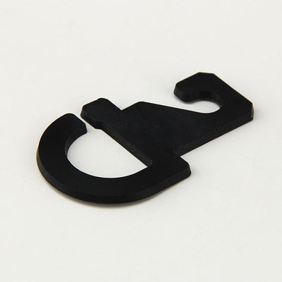 GRS Embossed Logo Mini Plastic Hooks For Panties Packaging Bags