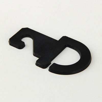 GRS Embossed Logo Mini Plastic Hooks For Panties Packaging Bags