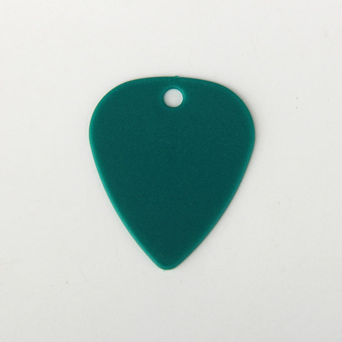 Green Small Plastic Hooks Customized Logo Printing Plastic Guitar Pick