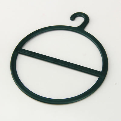 3mm Thick 9.7g Standard PE Black Plastic Hanger For Scarves