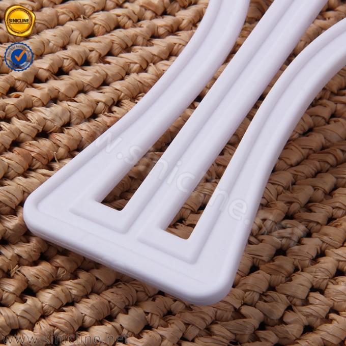 Customized White Anti Slip Plastic Shoe Hangers 6.7*16.7CM