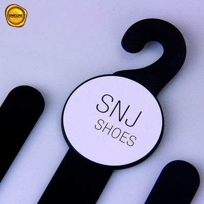 OEM Multifunction Plastic Shoe Hangers Hot Stamping Logo