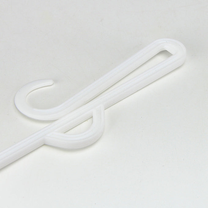 PE Semitransparent Plastic Sock Hangers With Foil Printing Logo