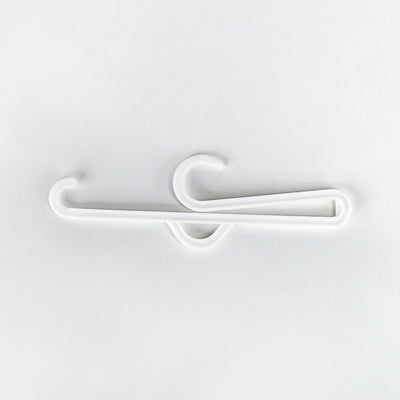 PE Semitransparent Plastic Sock Hangers With Foil Printing Logo