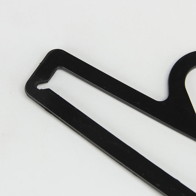 Store Hook Hole Heavy Duty Plastic Necktie Hangers For Ties And Belts