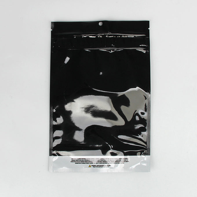 OEM ODM Black Food Polybag Header Card 15x20x6cm