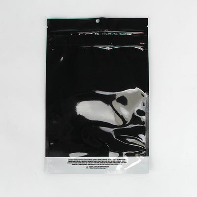 OEM ODM Black Food Polybag Header Card 15x20x6cm