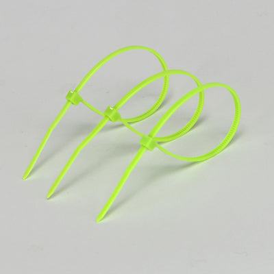 Anti Aging Green 2.5mmX150mm Nylon Cable Ties For Packagings