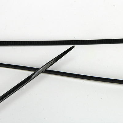 Wide Used Standard Black Nylon Cable Ties 200mm Length