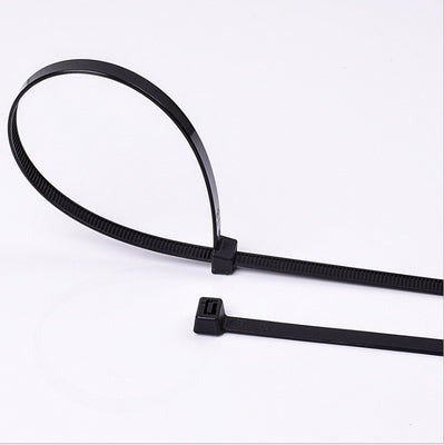 2.5mmX150mm Self Locking Nylon Cable Zip Ties Black PA66 6 Inch Cable Ties