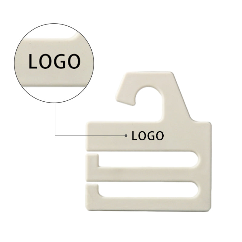 Eco Friendly Wheat Custom Plastic Hangers For Neckties