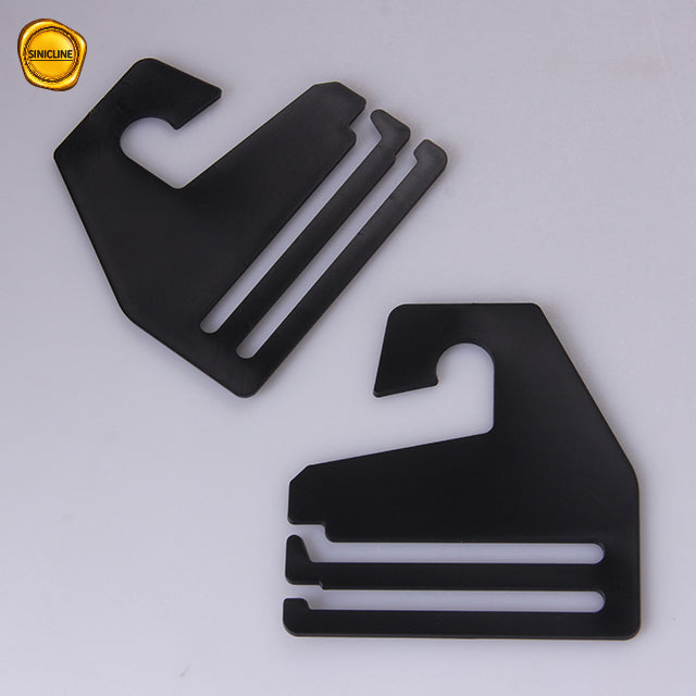 Mens Custom Plastic Tie Hangers 7.2*7.2CM