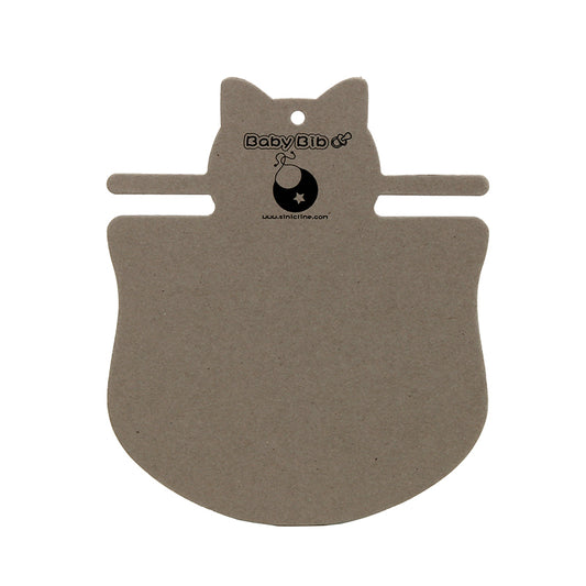 Custom Cardboard Hanger for Baby Bibs – Eco-Friendly Display Solution