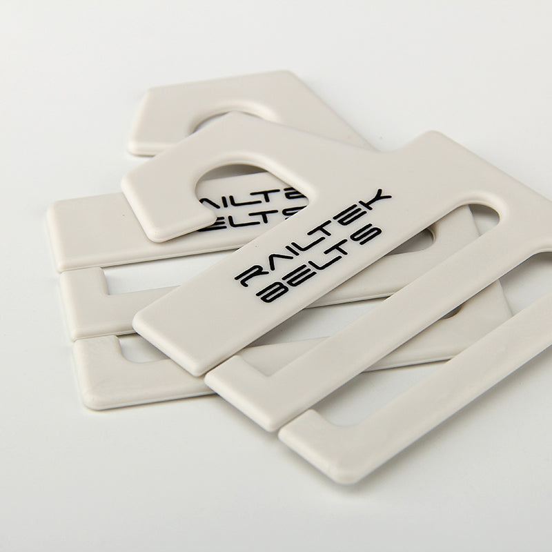 Eco Friendly Wheat Custom Plastic Hangers For Neckties